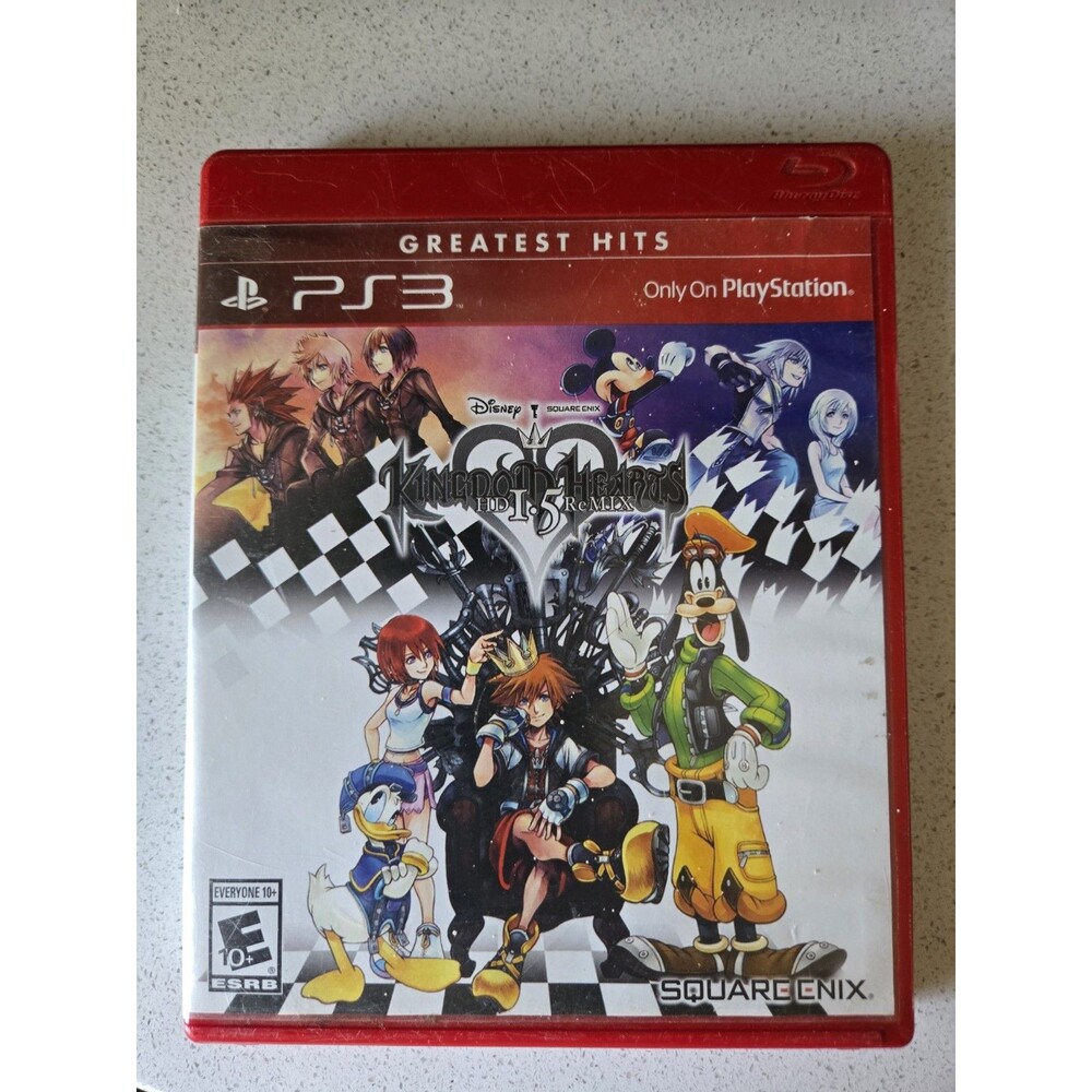 Kingdom Hearts HD 1.5 ReMIX Sony PlayStation 3 Video Game